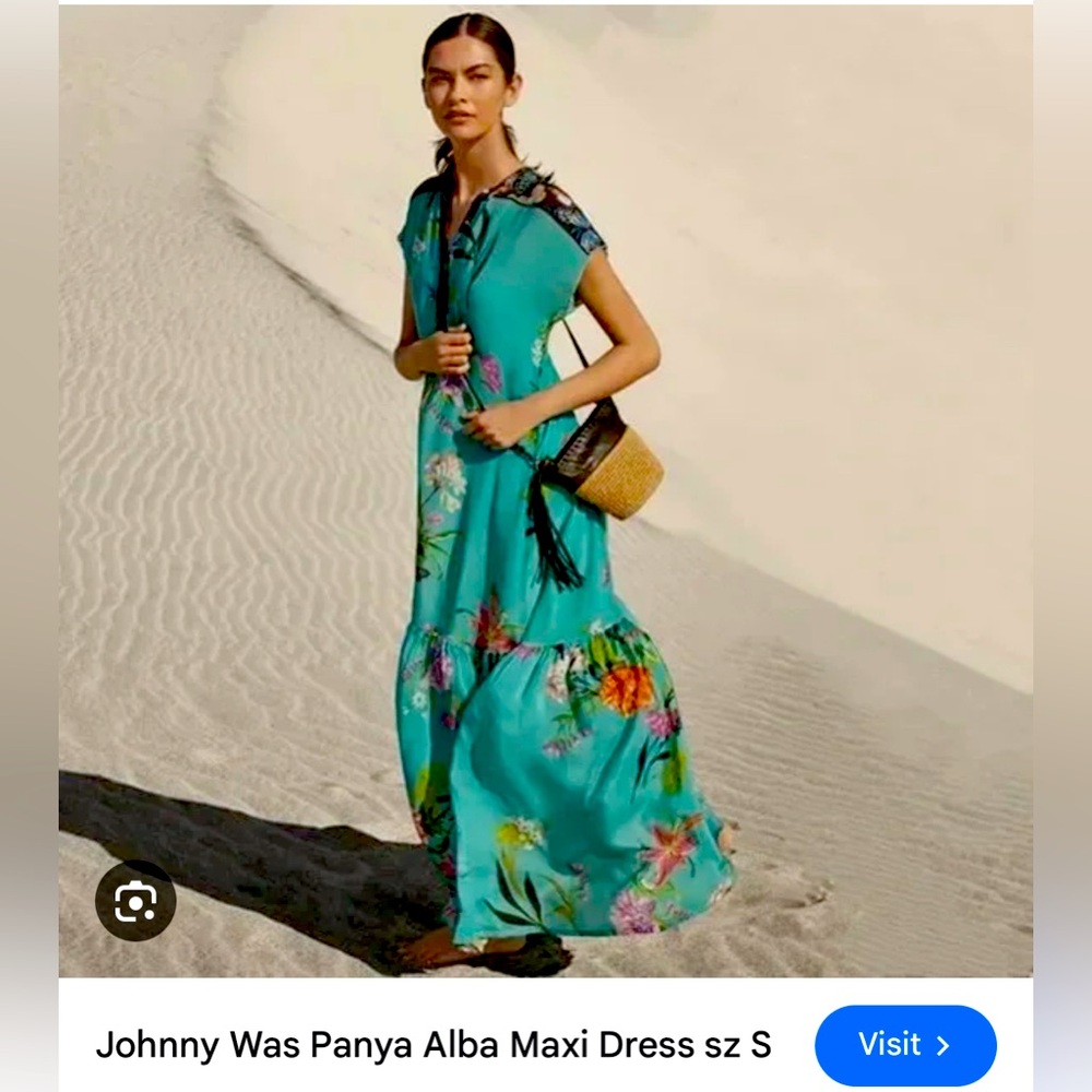 Johnny Was Panya Alba Maxi Dress